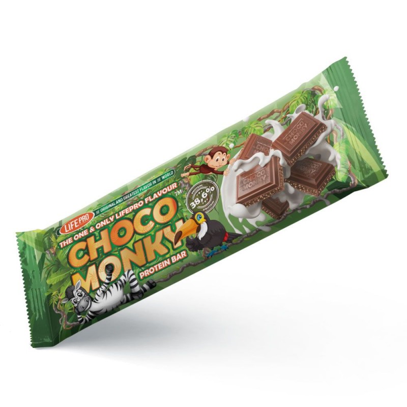 Fit Food Tableta Choco Monky 38% (Cajas x 10)